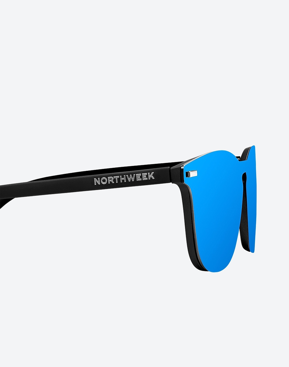 WALL PHANTOM MATTE BLACK - BLUE POLARIZED